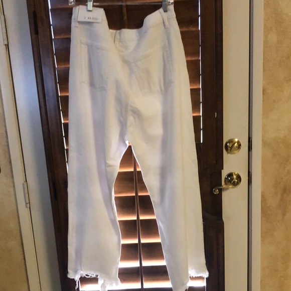 Loft New with tags high waisted straight denim - Picture 2 of 3